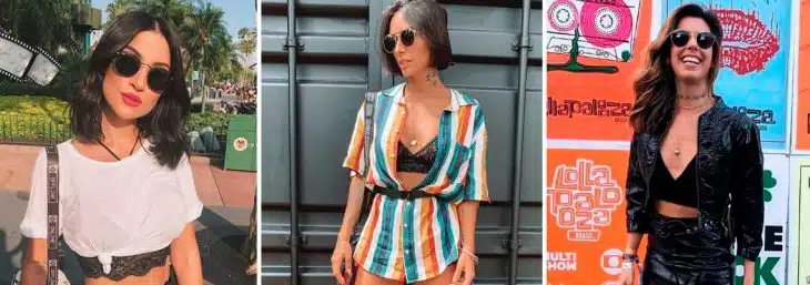 Roupa de festival de rock