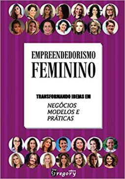 Caá na cor roxa do livro "Empreendedorismo Feminino"