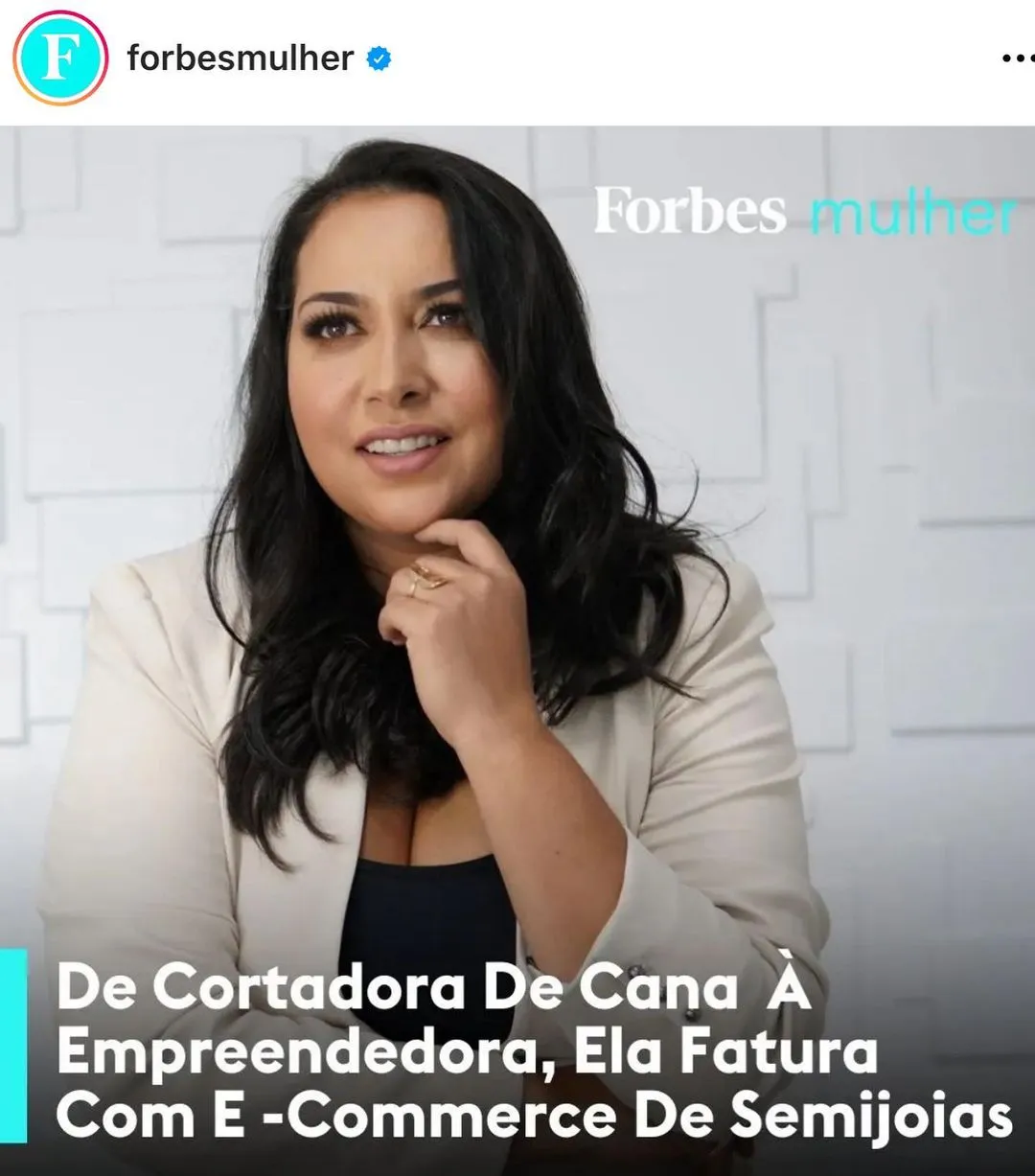 Sabrina Nunes na Forbes